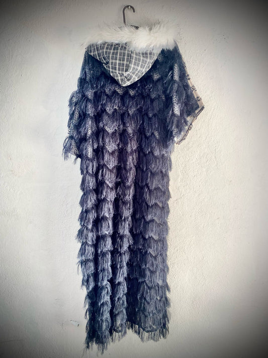 KIMONO ESPECIAL TEJIDO EN TELAR