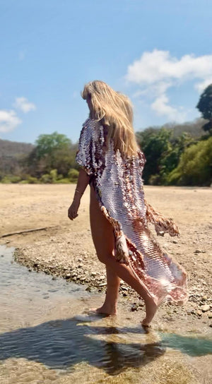 KIMONO ESPECIAL TEJIDO EN TELAR