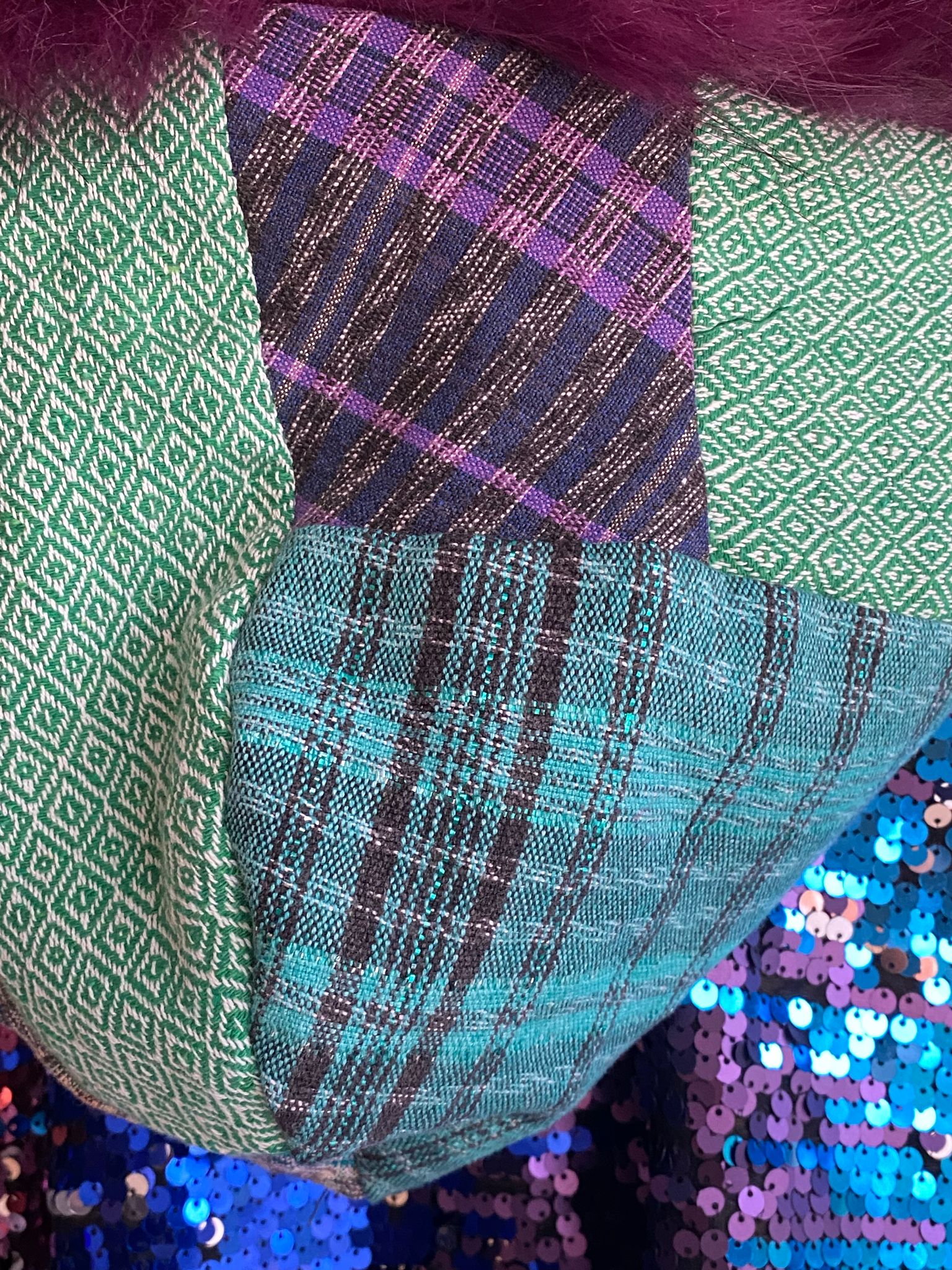 KIMONO ESPECIAL TEJIDO EN TELAR