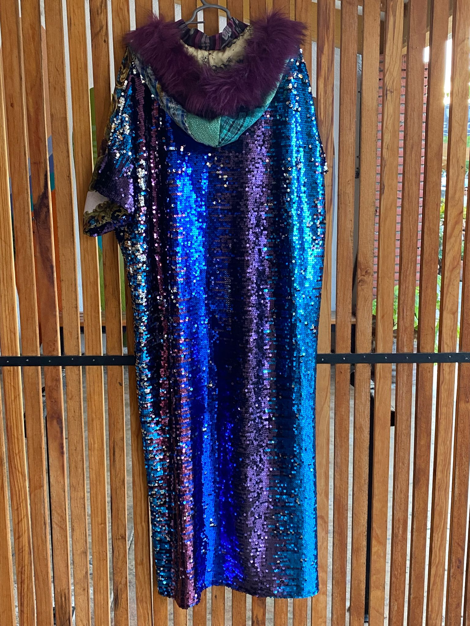 KIMONO ESPECIAL TEJIDO EN TELAR