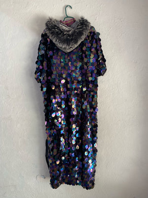 KIMONO ESPECIAL TEJIDO EN TELAR