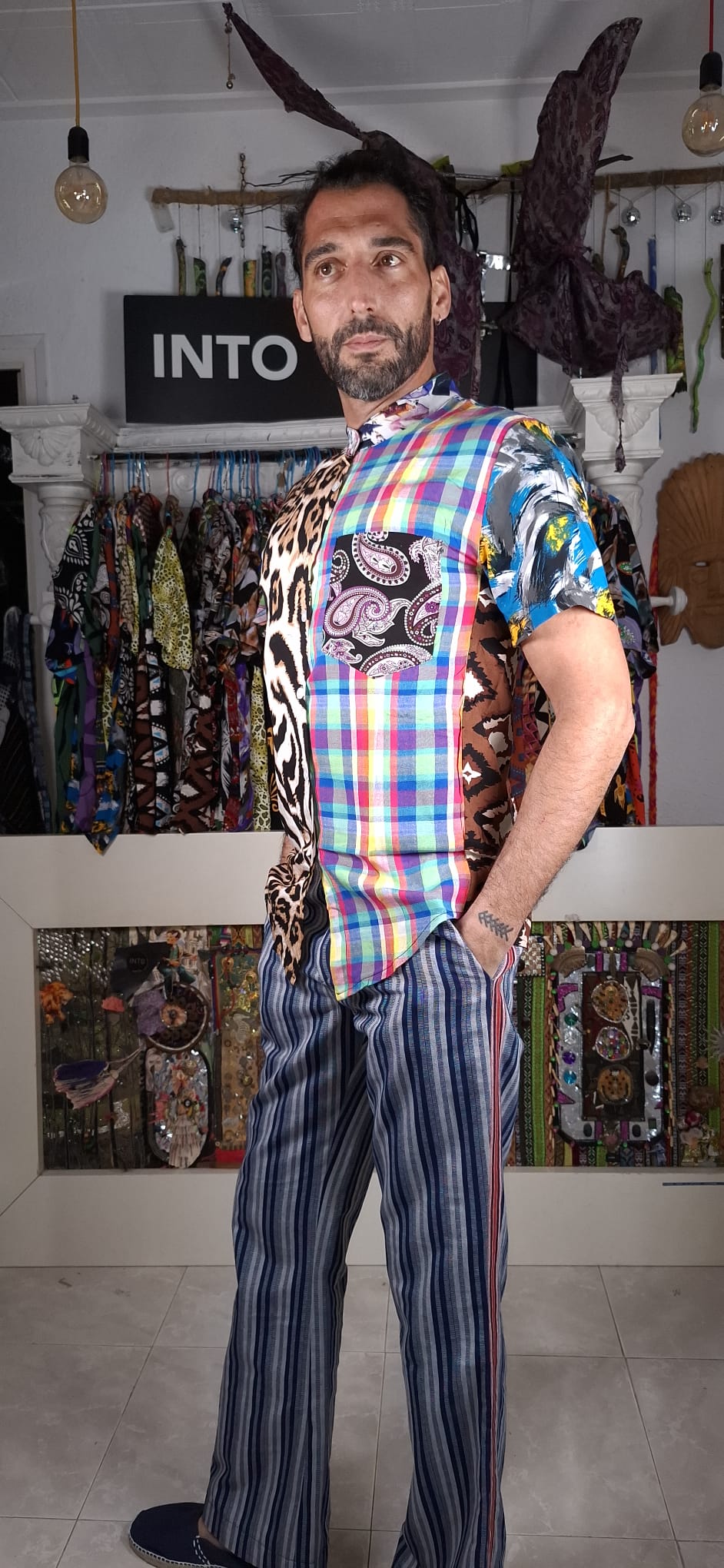 Camisa manga Corta talla M 0014